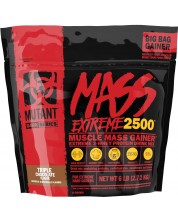 Mass Extreme 2500, шоколад, 2.72 kg, Mutant -1