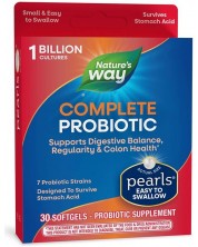 Complete Probiotic Pearls, 30 капсули, Nature's Way