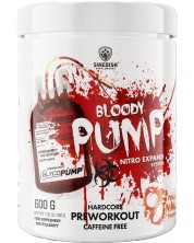 Bloody Pump, праскова с манго, 600 g, Swedish Supplements -1