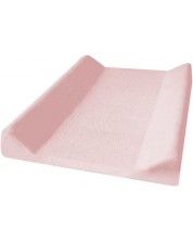 Протектор за повивалник Baby Matex - Jersey, 60 х 70 cm, розов -1