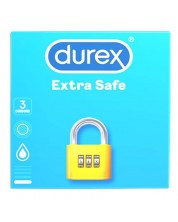 Extra Safe Презервативи, 3 броя, Durex -1