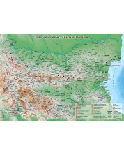 Природногеографска карта на света + Природногеографска карта на България -1