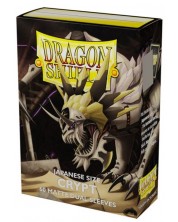 Протектори за карти Dragon Shield Dual Sleeves - Small Matte Crypt (60 бр.) -1