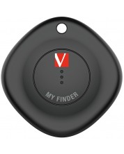 Проследяващо устройство Verbatim - My Finder Bluetooth, 1 бр., черно -1