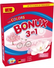 Прах за пране 3 in 1 Bonux - Color Pure Magnolia, 4 пранета -1