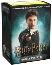 Протектори за карти Dragon Shield - Matte Art Sleeves Standard Size, Harry Potter (100 бр.) -1