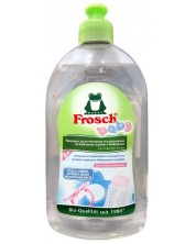 Препарат за миене на бебешки съдове Frosch, 500 ml -1