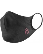 Предпазна маска Mico - P4P, размер S, черна/розова