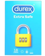 Extra Safe Презервативи, 18 броя, Durex -1