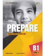 Prepare! Level 4 Teacher's Book with Digital (2nd edition) / Английски език - ниво 4: Книга за учителя с онлайн достъп