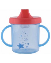 Преходна чаша с дръжки Lorelli Baby Care - 210 ml, Синя 