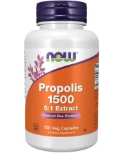 Propolis 1500 5:1 Еxtract, 300 mg, 100 капсули, Now -1