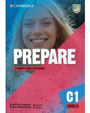 Prepare! Level 9 Student's Book with eBook (2nd edition) / Английски език - ниво 9: Учебник с код -1