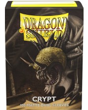 Протектори за карти Dragon Shield Dual Crypt Sleeves - Matte (100 бр.) -1