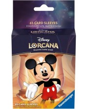 Протектори за карти Disney Lorcana TCG: The First Chapter Card Sleeves - Mickey Mouse (65 бр.)