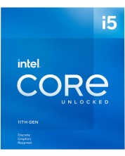 Процесор Intel - Core i5-11600KF, 6-cores, 4.90GHz, 12MB, Box