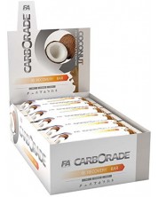 Carborade Recovery Bar, кокос, 24 броя, FA Nutrition