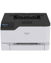 Принтер Ricoh - P C200W, цветен, лазерен, бял/черен -1