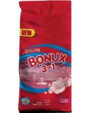 Прах за пране 3 in 1 Bonux - Color Radiant Rose, 80 пранета -1