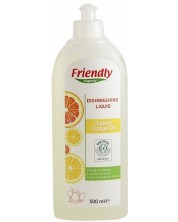 Препарат за съдове Friendly Organic - С портокалово масло, 500 ml