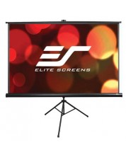 Проекторен екран Elite Screen - T120UWH Tripod, 120'', черен -1