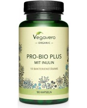 Pro-Bio Plus mit Inulin, 90 капсули, Vegavero