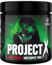 Project X, berry blast, 320 g, Swedish Supplements -1