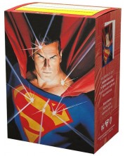 Протектори за карти Dragon Shield - Standard Brushed Art Superman (100 бр.)