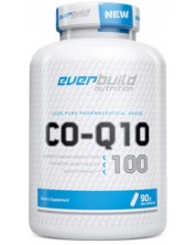 Pure Co-Q10 100, 100 mg, 90 капсули, Everbuild -1