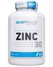 Pure Zinc 30, 30 mg, 120 таблетки, Everbuild -1