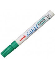 Перманентен маркер Uniball на маслена основа – Зелен -1