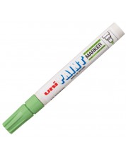 Перманентен маркер Uniball на маслена осново – Светлозелен