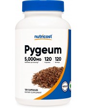 Pygeum, 120 капсули, Nutricost