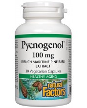 Pycnogenol, 100 mg, 30 капсули, Natural Factors -1