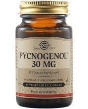 Pycnogenol, 30 mg, 30 растителни капсули, Solgar -1