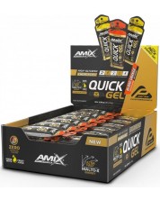 Quick Energy Gel Box, червен портокал, 40 шота x 45 g, Amix -1