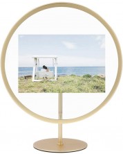 Рамка за снимки Umbra - Infinity, 10 x 15 cm, месинг