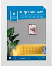 Рамка за мини плакат GB eye - 21 x 29.7 cm, бяла -1