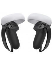 Ръкохватки за контролер Kiwi Design - Knuckle Grips, Oculus Quest 2, черни -1