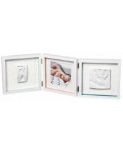 Рамка с 2 отпечатъка и снимка Baby Art - My Baby Style Essentials -1