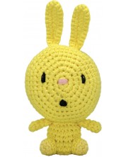 Ръчно плетена играчка Wild Planet - Заек, 12 cm -1