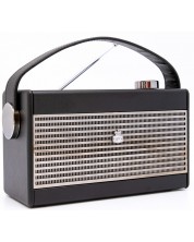 Радио GPO - Darcy WO294, черно/сребристо -1