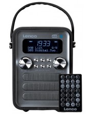 Радио Lenco - PDR-051BKSI, черно -1