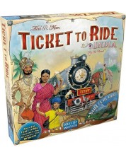 Разширение за настолна игра Ticket to Ride - India