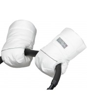 Универсални ръкавици за количка с вълна ДоРечи - Бели