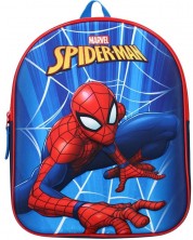 Раница за детска градина Vadobag Spider-Man - Never Stop Laughing, 3D