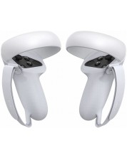 Ръкохватки за контролер Kiwi Design - Oculus Quest 2, бели -1