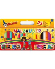 Разноцветни магически маркери Marvin’s Magic, 25 броя