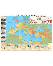 Ранна Римска империя. Принципат - стенна карта