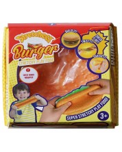 Разтеглива играчка Stretcheez Burger, хрупкав пилешки -1